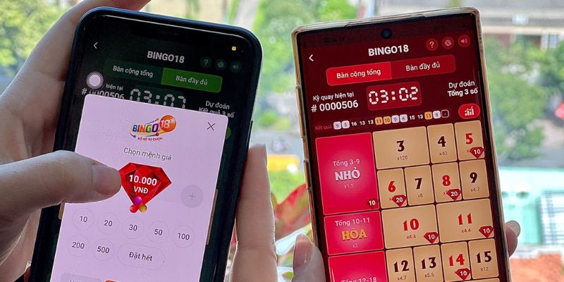 Cách chơi xổ số Bingo18